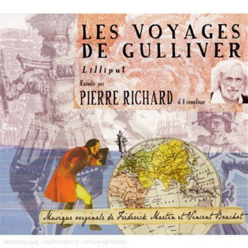 the album cover for Pierre Richard - Les Voyages de Gulliver (D'apres Jonathan Swift)