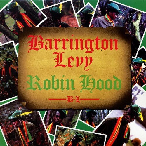 the album cover for Barrington Levy - Robin Hood