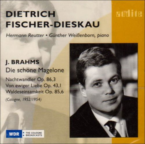 the album cover for J. BRAHMS - Die Schone Magelone
