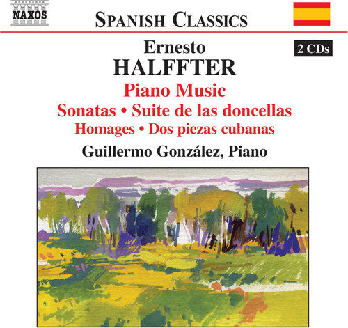 the album cover for E. Halffter - Piano Music