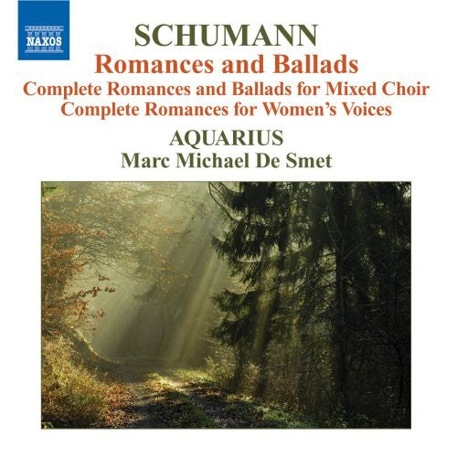 the album cover for Marc Michael De Smet - Complete Ballads & Romances for Mixed Choir