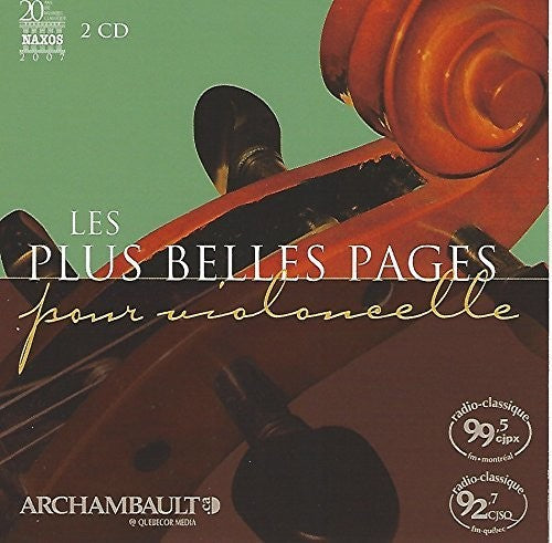 the album cover for Violon Celle Naxos Cjpx - Les Plus Belles Pages