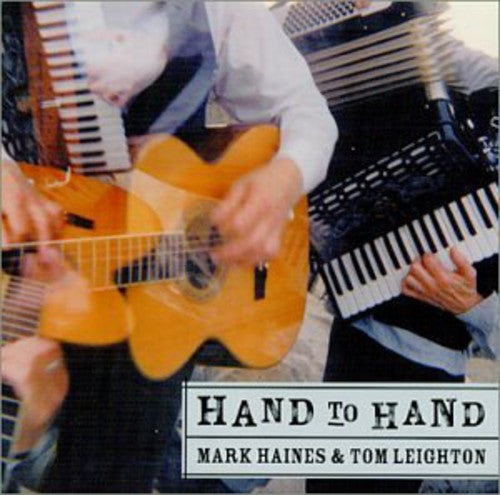 the album cover for Hines/Leighton - Hand to Hand