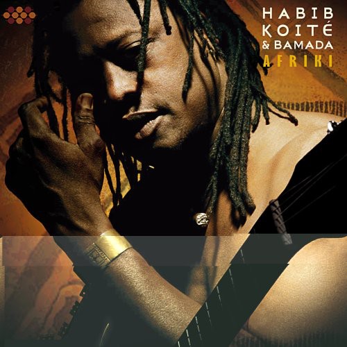 the album cover for Habib Koite & Bamada - Afriki