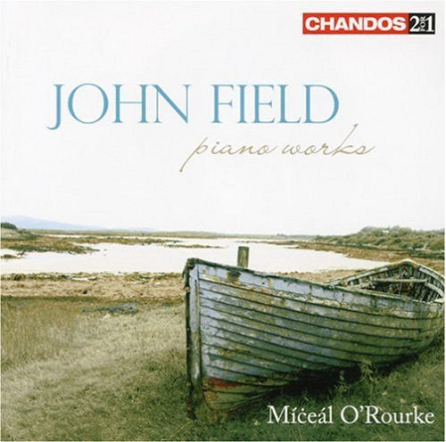 the album cover for J. FIELD - Piano Works