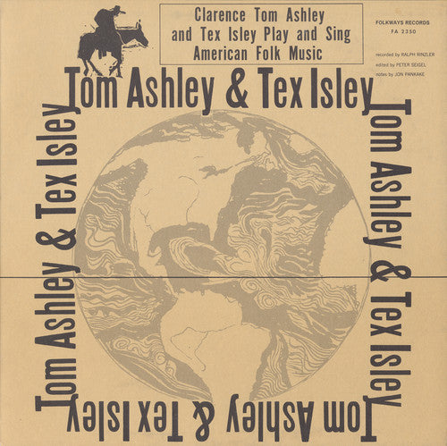 the album cover for Clarence Ashley & Tex Isley - Clarence Ashley & Tex Isley