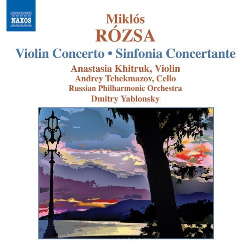 the album cover for Dmitry Yablonsky - Violin Concertos