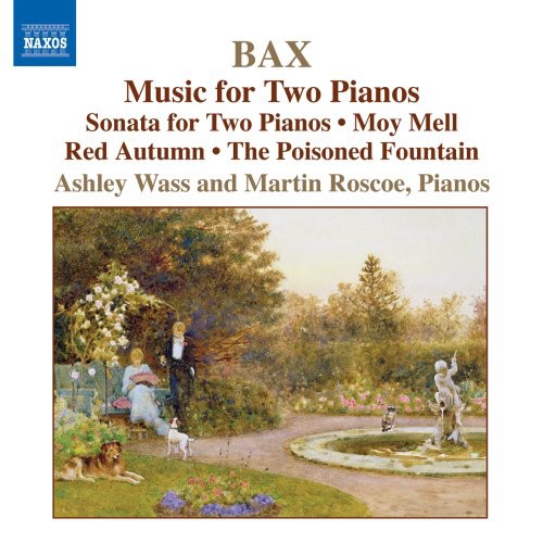 the album cover for Ashley Wass - Piano Works 4: Music for Two Pianos