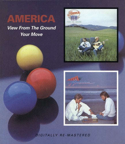 the album cover for America - View From The Ground/Your Move [Import]