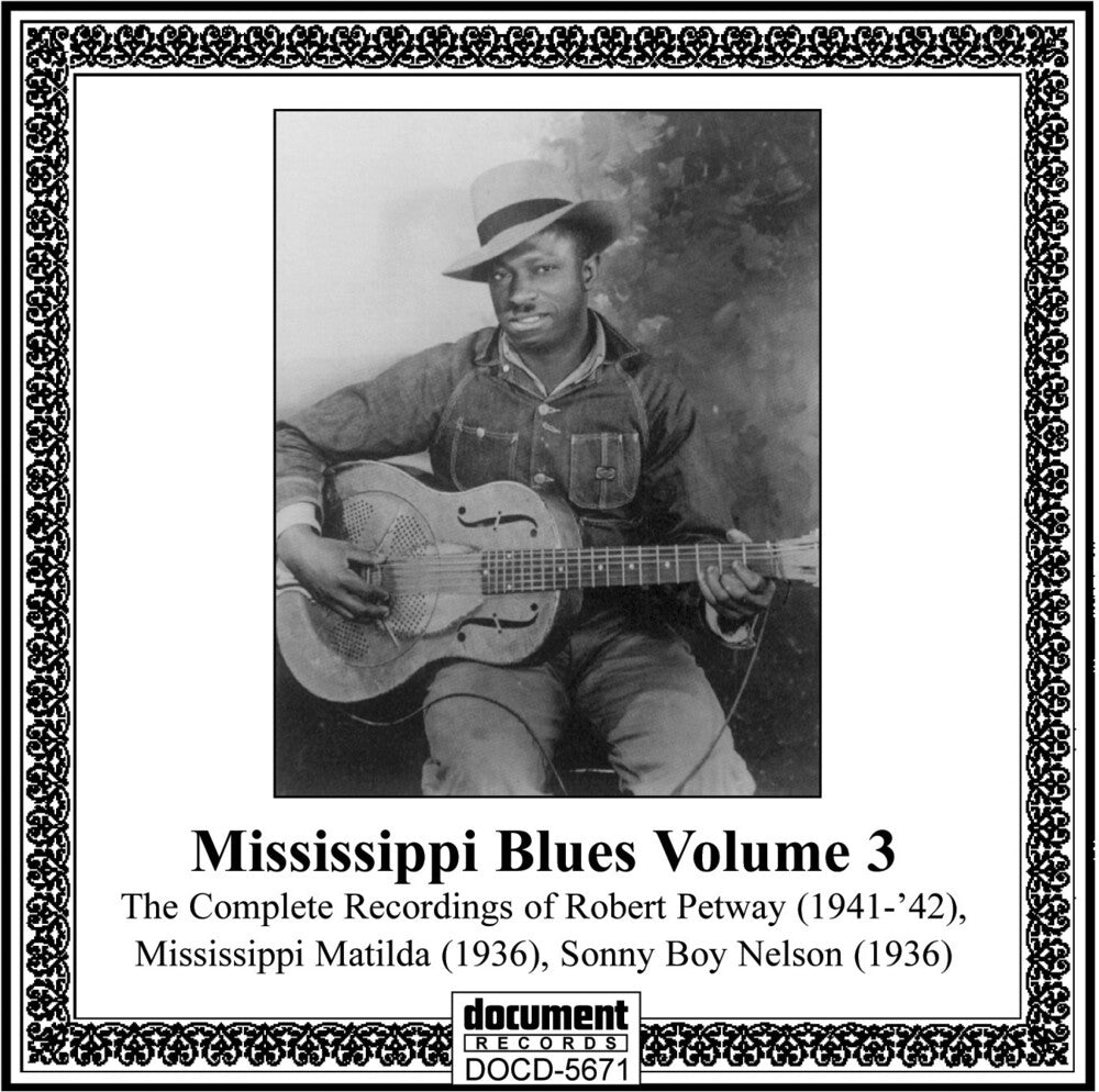 the album cover for Various Artists - Catfish Blues: Mississippi Blues, Vol. 3 (1936-1942)