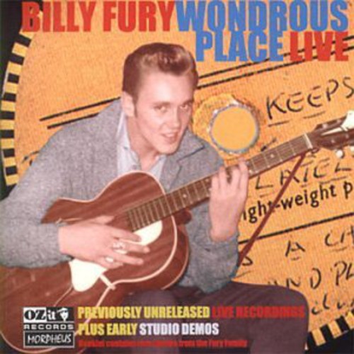 the album cover for Bully Fury - Wonderous Place: Live