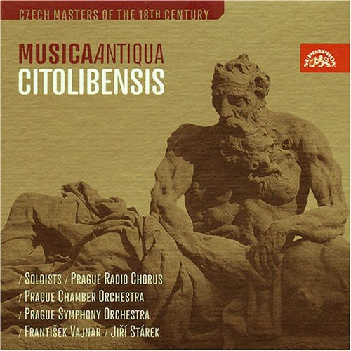 the album cover for František Vajnar - Czech Masters of the 18th Century