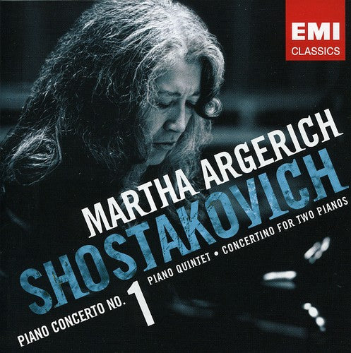 the album cover for Martha Argerich - Piano Concerto No 1 / Concertino / Piano Quintet