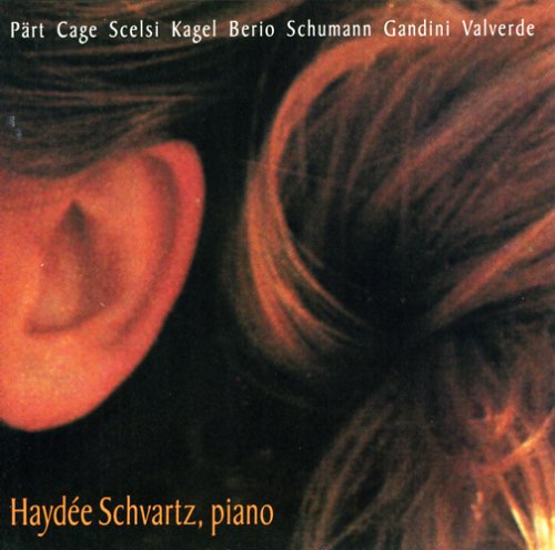 the album cover for HaydÃ©e Schvartz - New Piano Music from the Americas