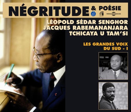 the album cover for J.L. Sedar Senghor/T.U. Tam'si Rabemananjara - Negritude and Poesie: Grandes Voix Du Sud I