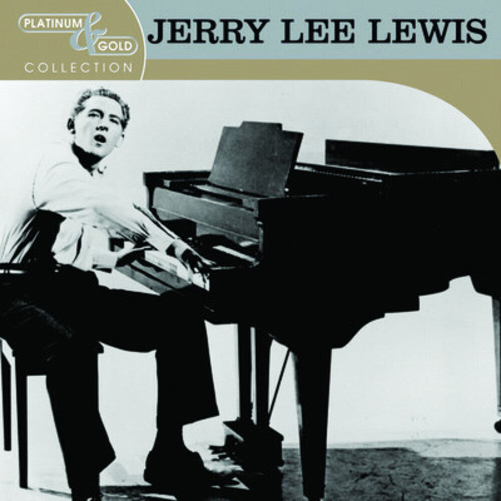 the album cover for Jerry Lee Lewis - Platinum & Gold Collection