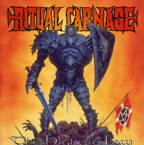 the album cover for Ritual Carnage - Highest Law