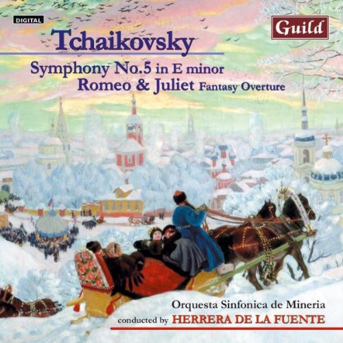 the album cover for Orquestra Sinfonica de Mineria - Pyotrr Ll'yich Tchaikovsky