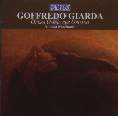 the album cover for Andrea Macinanti - Complete Works for Organ