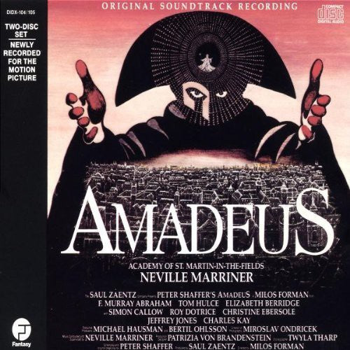 the album cover for Neville Mariner - Amadeus (Original Soundtrack)