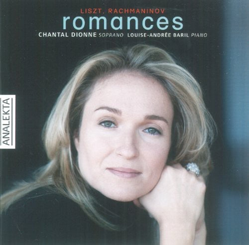 the album cover for Chantal Dionne - Romances