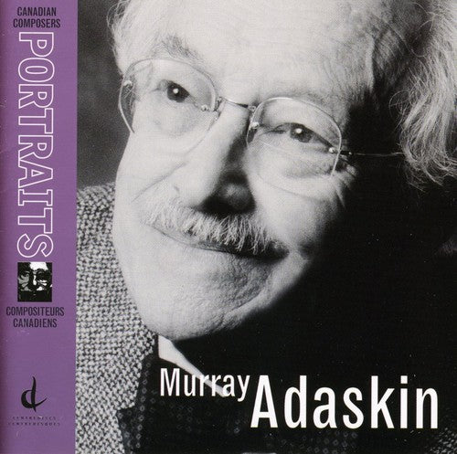 the album cover for Murray Adaskin - Portrait