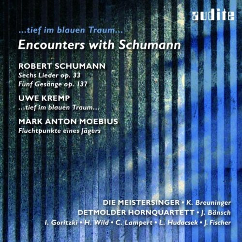 the album cover for Schumann/Kremp/Schumann - Encounters with Schumann