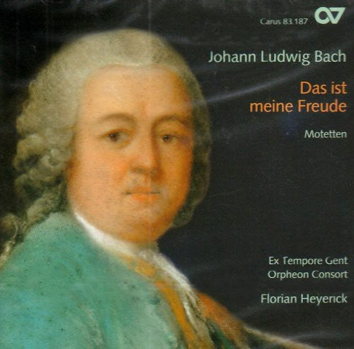 the album cover for J.L. BACH - Das 1st Meine Freude - Motets