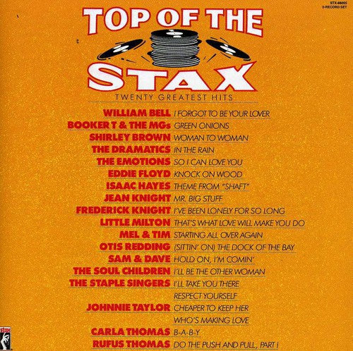 the album cover for Top Of The Stax - Top of the Stax / Various