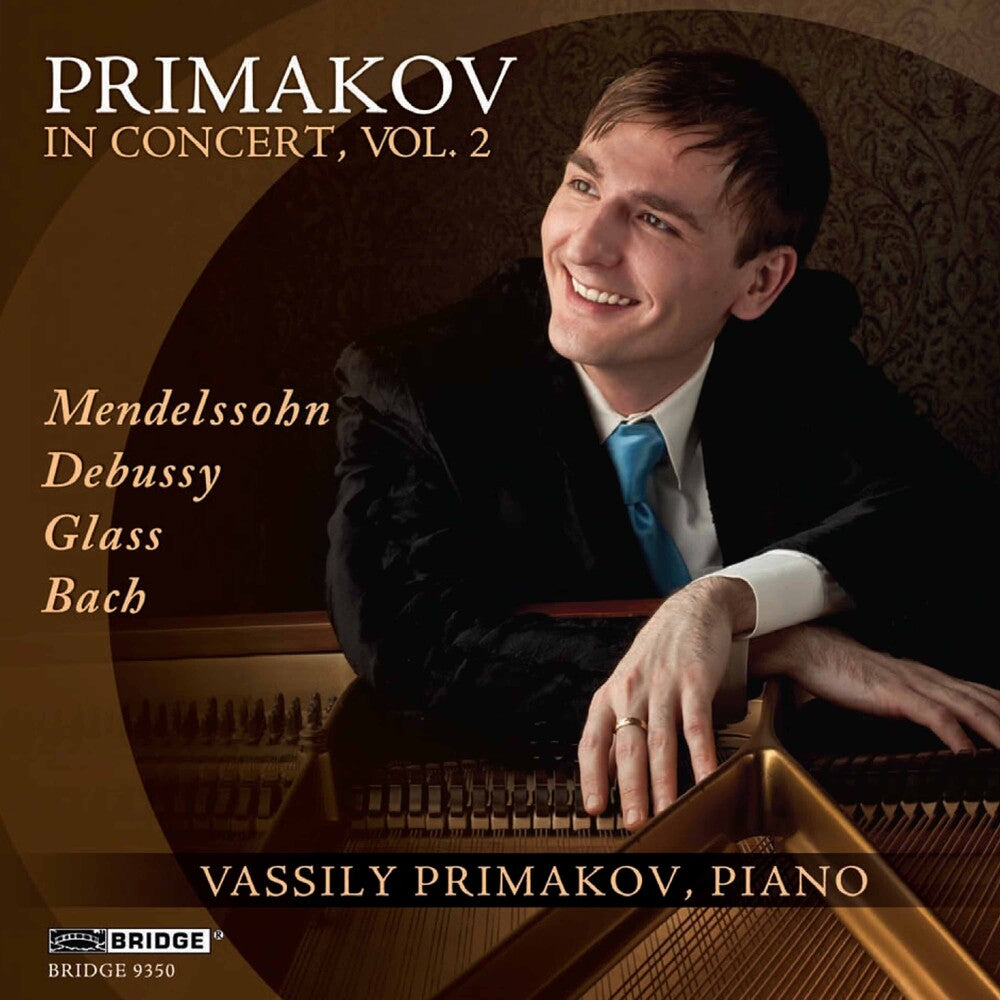 the album cover for Vassily Primakov - Primakov in Concert 2