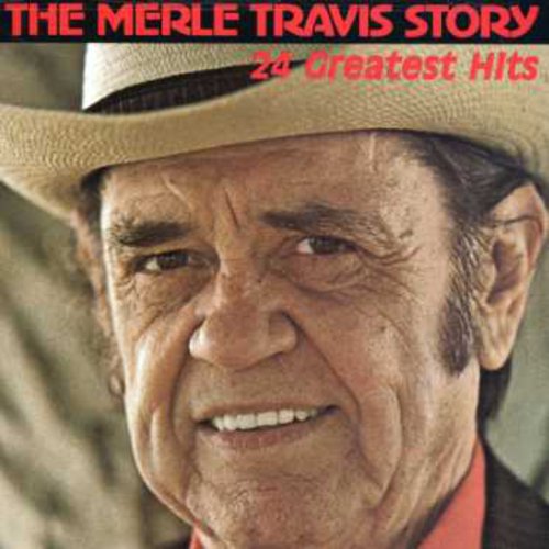 the album cover for Merle Travis - Merle Travis Story