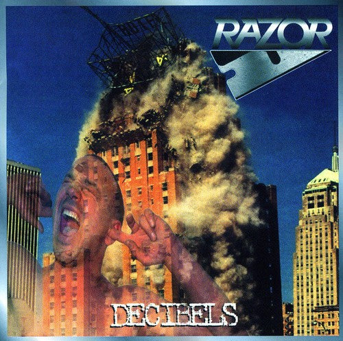 the album cover for Razor - Decibels