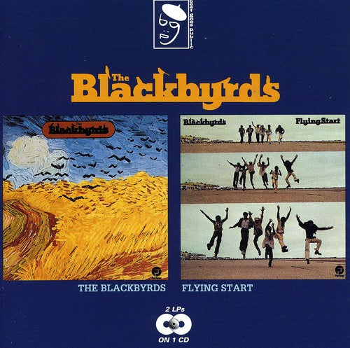 the album cover for Blackbyrds - Blackbyrds/Flying Start [Import]