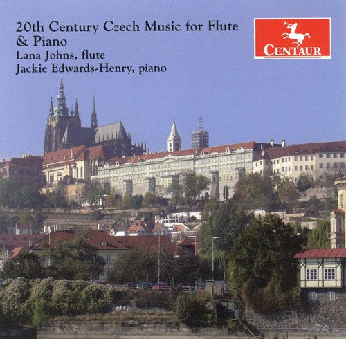 the album cover for Jackie Edwards-Henry - 20th Century Czech Music for Flute & Piano