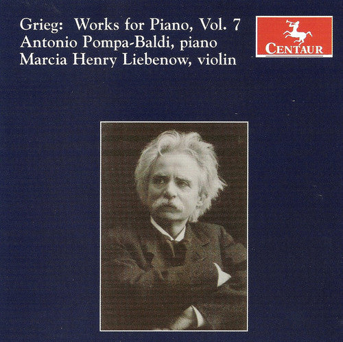 the album cover for Antonio Pompa-Baldi - Works for Piano 7