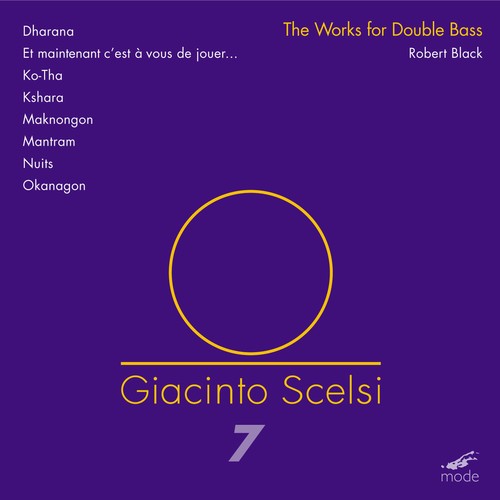 the album cover for Robert Black - Complete Works for Double Bass