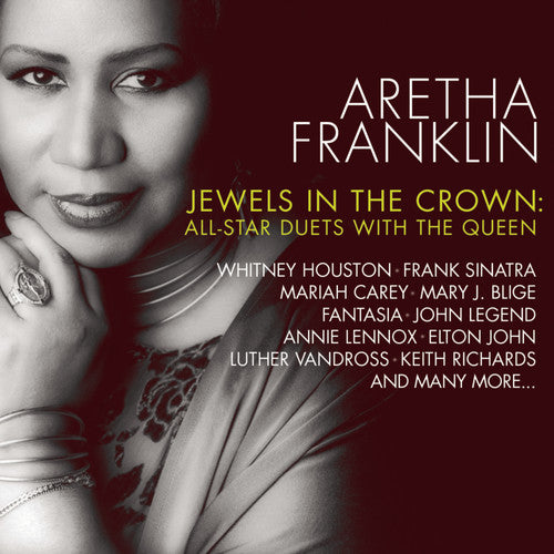 the album cover for Aretha Franklin - Jewels In The Crown: All-Star Duets With The Queen [Import]