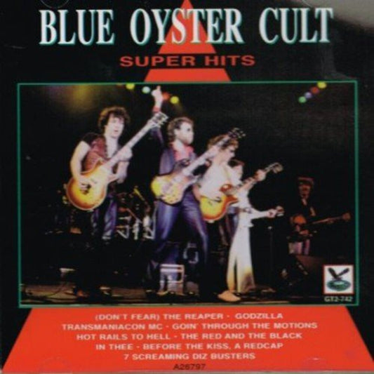 the album cover for Blue Oyster Cult - Super Hits  /  Revisited