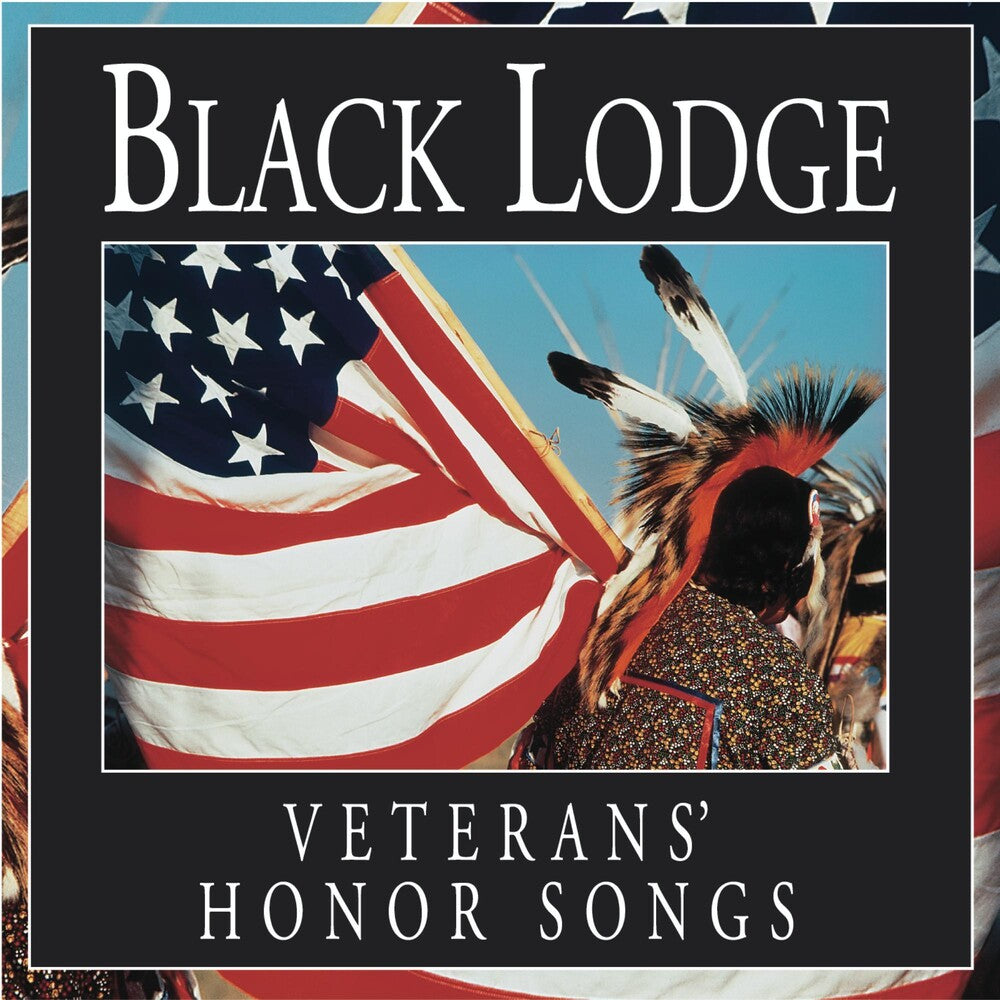 the album cover for Black Lodge Singers - Veterans Honor Songs
