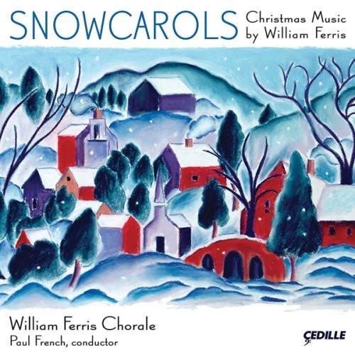 the album cover for Paul Nicholson - Snowcarols: Christmas Music
