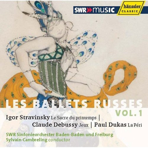 the album cover for Sylvain Cambreling - Les Ballets Russes 1