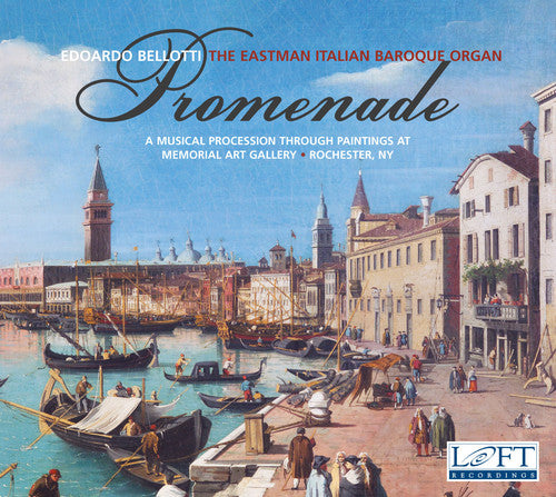the album cover for Edoardo Bellotti - Promenade: Musical Procession Through Paintings