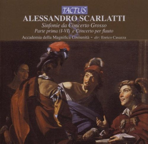 the album cover for Enrico Casazza - Sinfonie Da Concerto Grosso