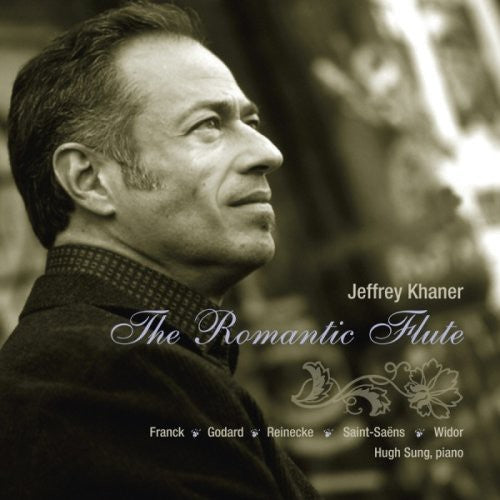 the album cover for Jeffrey Khaner - Romantic Flute