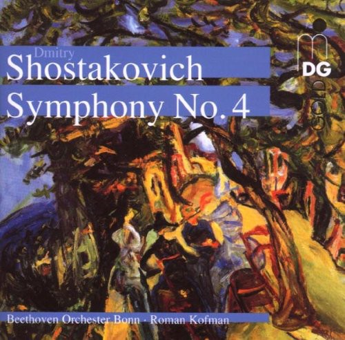 the album cover for Shostakovich / Beethoven Orchester Bonn / Kofman - Complete Symphonies 8 & No 4
