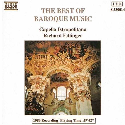 the album cover for Richard Edlinger - Best of Baroque