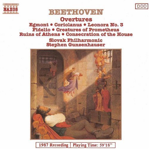 the album cover for Stephen Gunzenhauser - Overtures