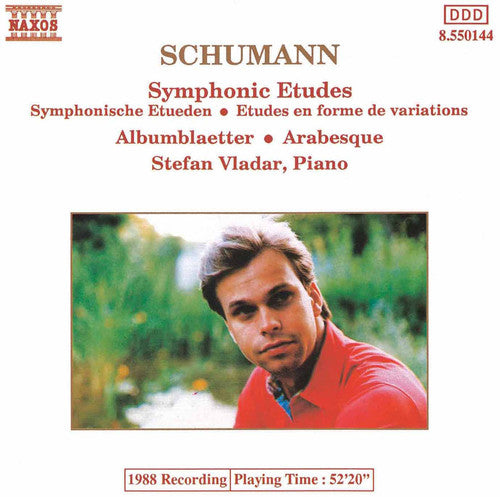 the album cover for Stefan Vladar - Symphonic Etudes / 5 Albumblatter