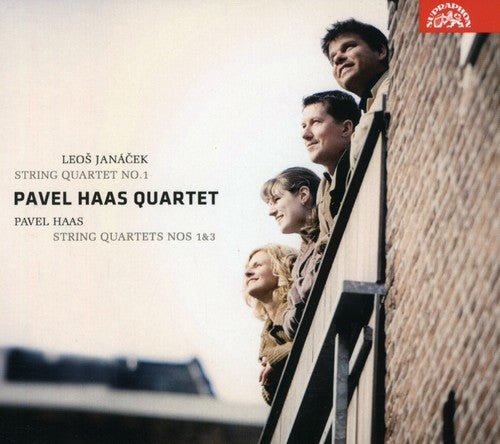 the album cover for Janacek/Haas - String Quartet No 1 After Tolstoy Kreutzer Sonata