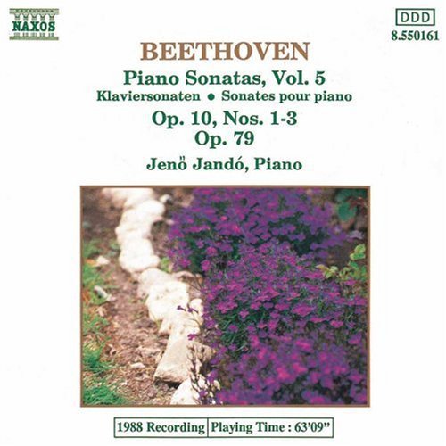 the album cover for JenÅ‘ JandÃ³ - Piano Sonatas 5-7 & 25